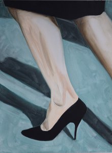 Misfit Legs 2, 2013 (olej na papierze)