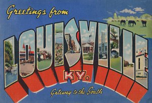 Pozdrowienia z Louisville Ky. - Brama na Południe, 1942 r.