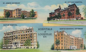 Szpitale w Louisville, KY., 1942 r.