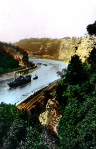 Wąwóz Avon, Bristol, 1926. autorstwa Cavenders Ltd