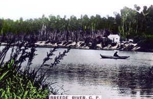 Broad Broad River, Prowincja Zachodnia, Republika Południowej Afryki, ok. 1920 r. autorstwa Cavenders Ltd