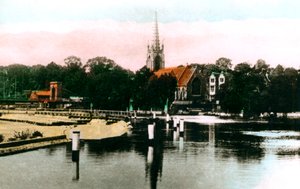 Tamiza w Marlow, Buckinghamshire, 1926.