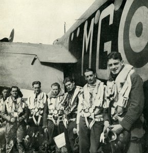 Załogi bombowców, ok. 1943. autorstwa Cecil Beaton