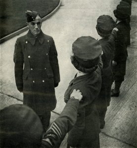 R.A.F. Sierżant Wiertła Lotników, c1943. autorstwa Cecil Beaton