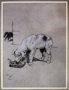 „1:00 Kolacja” autorstwa Cecil Charles Windsor Aldin