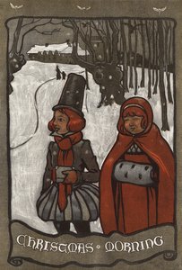 Świąteczny poranek autorstwa Cecil Charles Windsor Aldin