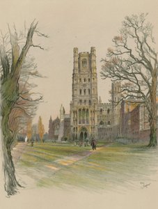 Katedra w Ely autorstwa Cecil Charles Windsor Aldin