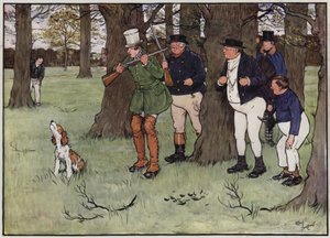 Ilustracja do The Pickwick Papers autorstwa Cecila Aldin autorstwa Cecil Charles Windsor Aldin