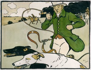Staroangielskie sporty i gry: Coursing autorstwa Cecil Charles Windsor Aldin