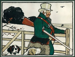 Staroangielski sport i gry: strzelanie autorstwa Cecil Charles Windsor Aldin