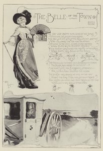 Belle of the Town, J M Bulloch autorstwa Cecil Charles Windsor Aldin