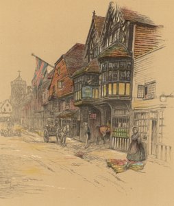 George Inn, Salisbury autorstwa Cecil Charles Windsor Aldin