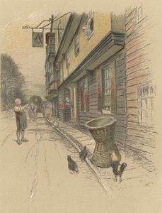 Głowa króla, Chigwell autorstwa Cecil Charles Windsor Aldin
