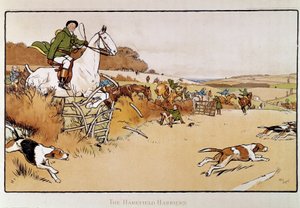 Akwarela Cecila Aldina (1870-1935) XIX-wieczna kolekcja prywatna autorstwa Cecil Charles Windsor Aldin