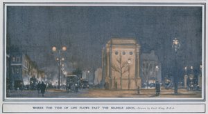 Gdzie fala życia przepływa obok Marble Arch