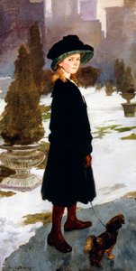 Portret Alicji Davison