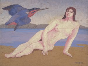 Zimorodek autorstwa Cedric Morris