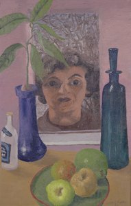 Millie w oknie autorstwa Cedric Morris