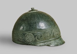 Hełm italo-celtycki, III wiek p.n.e. (brąz)
