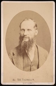 Portret Sir Williama Thomsona, 1. barona Kelvina 1824-1907, 1876. autorstwa Centennial Photographic Company