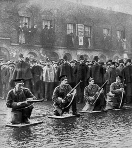 Standoff na Sidney Street, Stepney, Londyn, 3 stycznia 1911 1937. autorstwa Central Press