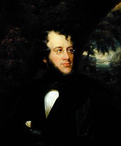 Portret Charlesa Fenno Hoffmana (1806-84) autorstwa Cephas Giovanni Thompson