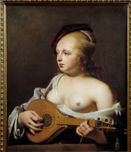 Nożyca Obraz Cesara Van Everdingena (1606-1678) (ek.hol.) XVII w. Nd. 0,75x0,6 m Rouen, Muzeum Sztuk Pięknych