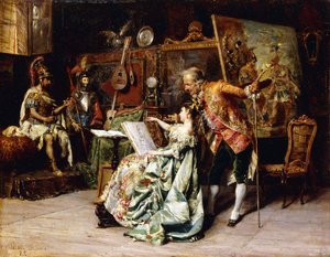 W Pracowni Artysty, 1872