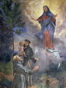 Ukazanie się Niepokalanego Poczęcia św. Franciszkowi z Asyżu i św. Antoniemu z Padwy