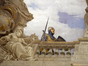 Umberto Biancamano, detal (detal 3433390) autorstwa Cesare Mariani