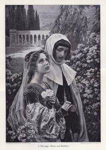 Dante i Beatrice (grafika)