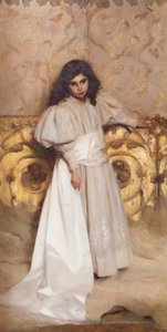 Portret córki Ireny autorstwa Cesare Tallone