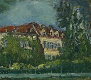 Pejzaż z domem, ok. 1934