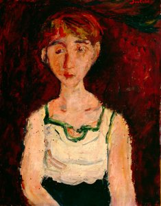 Dziewczynka (olej na płótnie) autorstwa Chaim Soutine