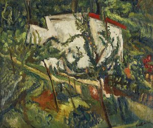 Dom Clamartów, ok. 1918 autorstwa Chaim Soutine