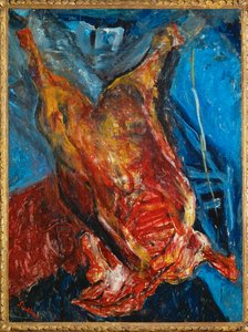 Ubity wół, ok. 1925 (olej na płótnie) autorstwa Chaim Soutine