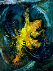 Kurczak, ok. 1926 autorstwa Chaim Soutine