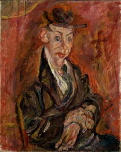 Kobieta o okrągłych oczach autorstwa Chaim Soutine