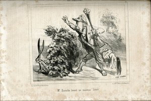 Ilustracja Chama (1819-1879) w Le Charivari autorstwa Amédée de Noé