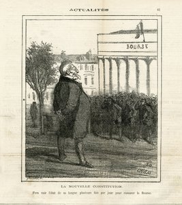 Ilustracja Chama (1819-1879) w Le Charivari autorstwa Amédée de Noé