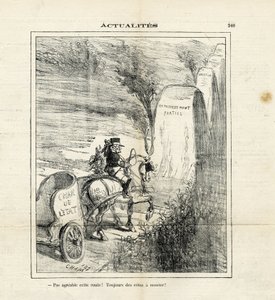 Ilustracja Chama (1819-1879) w Le Charivari autorstwa Amédée de Noé