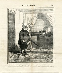 Ilustracja Chama (1819-1879) w Le Charivari autorstwa Amédée de Noé