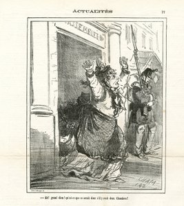 Ilustracja Chama (1819-1879) w The Charivari autorstwa Amédée de Noé