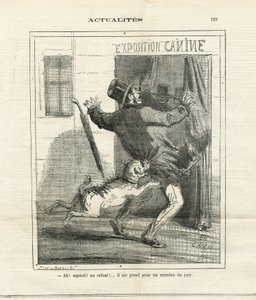 Ilustracja Chama (1819-1879) w The Charivari autorstwa Amédée de Noé