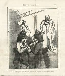 Ilustracja Chama (1819-1879) w The Charivari autorstwa Amédée de Noé