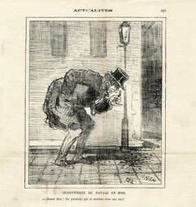 Ilustracja Chama (1819-1879) w The Charivari autorstwa Amédée de Noé