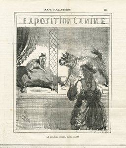 Ilustracja Chama (1819-1879) w The Charivari autorstwa Amédée de Noé