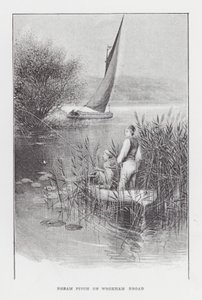 Wędkarstwo: Leszcz na Wroxham Broad (lito) autorstwa Charles (after) Whymper