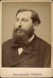 Léo Delibes, kompozytor francuski, XIX w. autorstwa Charles
