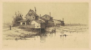 Szanty na Harlemie autorstwa Charles A. Platt